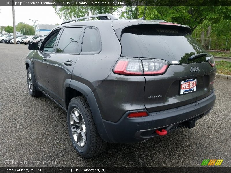Granite Crystal Metallic / Black 2019 Jeep Cherokee Trailhawk Elite 4x4