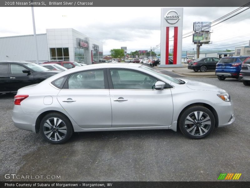  2018 Sentra SL Brilliant Silver