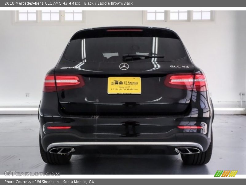 Black / Saddle Brown/Black 2018 Mercedes-Benz GLC AMG 43 4Matic