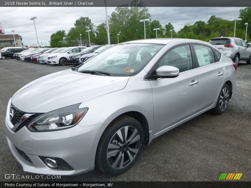 Front 3/4 View of 2018 Sentra SL