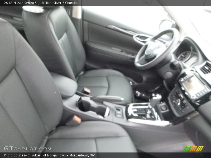 Brilliant Silver / Charcoal 2018 Nissan Sentra SL