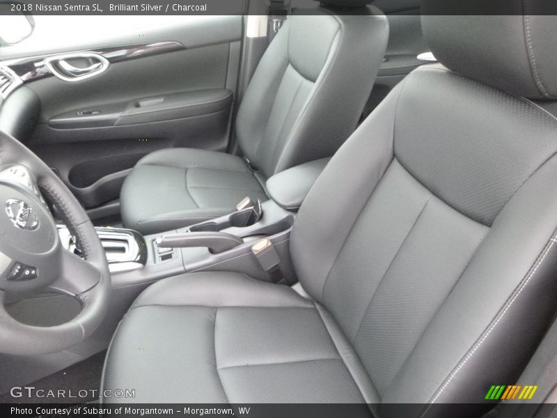 Brilliant Silver / Charcoal 2018 Nissan Sentra SL