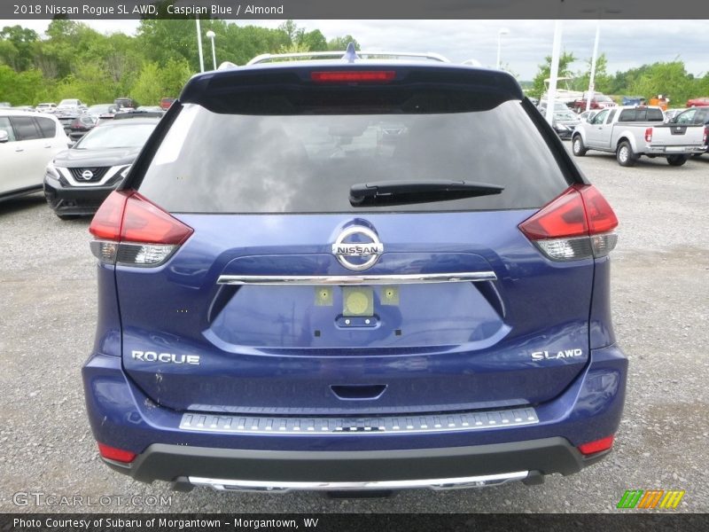Caspian Blue / Almond 2018 Nissan Rogue SL AWD
