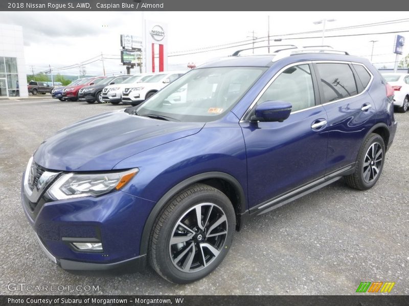 Front 3/4 View of 2018 Rogue SL AWD