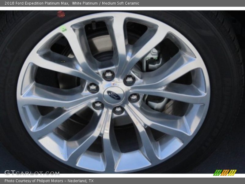 White Platinum / Medium Soft Ceramic 2018 Ford Expedition Platinum Max