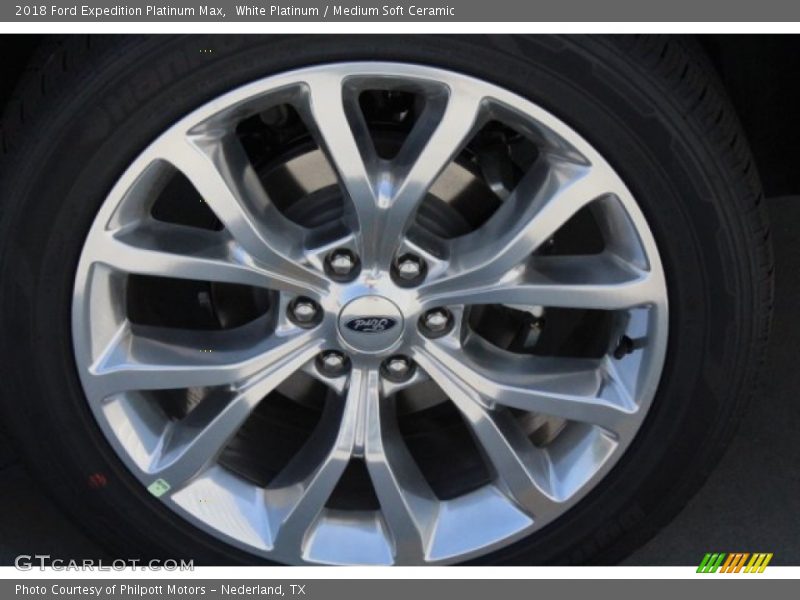 White Platinum / Medium Soft Ceramic 2018 Ford Expedition Platinum Max