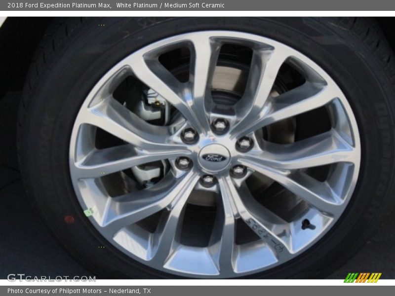 White Platinum / Medium Soft Ceramic 2018 Ford Expedition Platinum Max