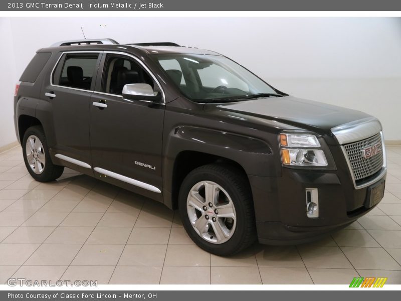 Iridium Metallic / Jet Black 2013 GMC Terrain Denali