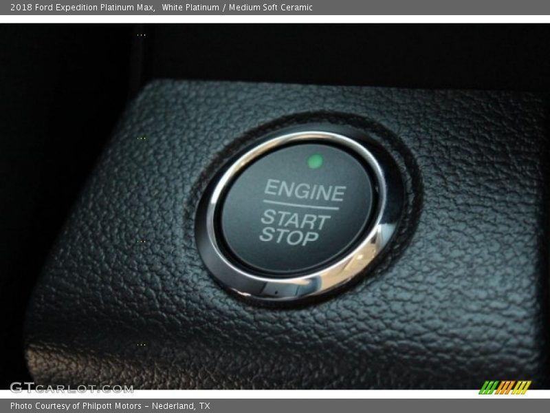 White Platinum / Medium Soft Ceramic 2018 Ford Expedition Platinum Max