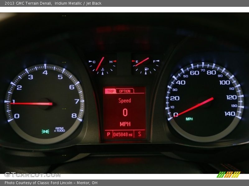 Iridium Metallic / Jet Black 2013 GMC Terrain Denali