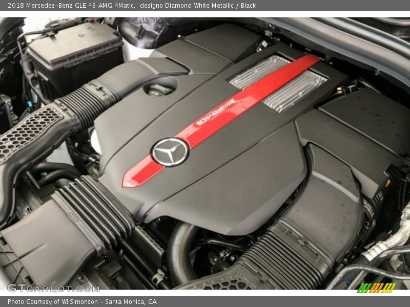 designo Diamond White Metallic / Black 2018 Mercedes-Benz GLE 43 AMG 4Matic