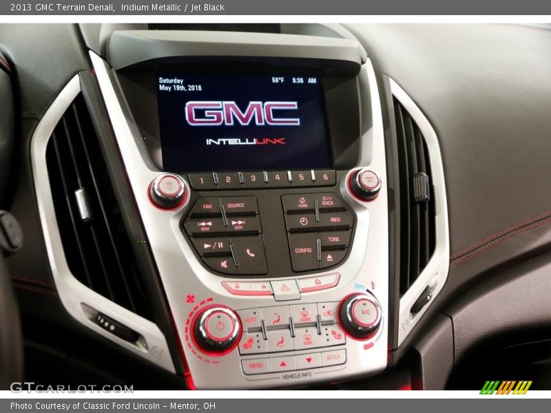 Iridium Metallic / Jet Black 2013 GMC Terrain Denali
