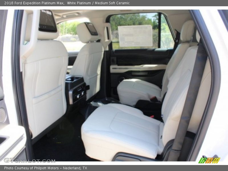 White Platinum / Medium Soft Ceramic 2018 Ford Expedition Platinum Max