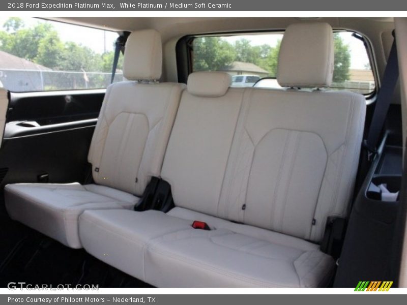 White Platinum / Medium Soft Ceramic 2018 Ford Expedition Platinum Max
