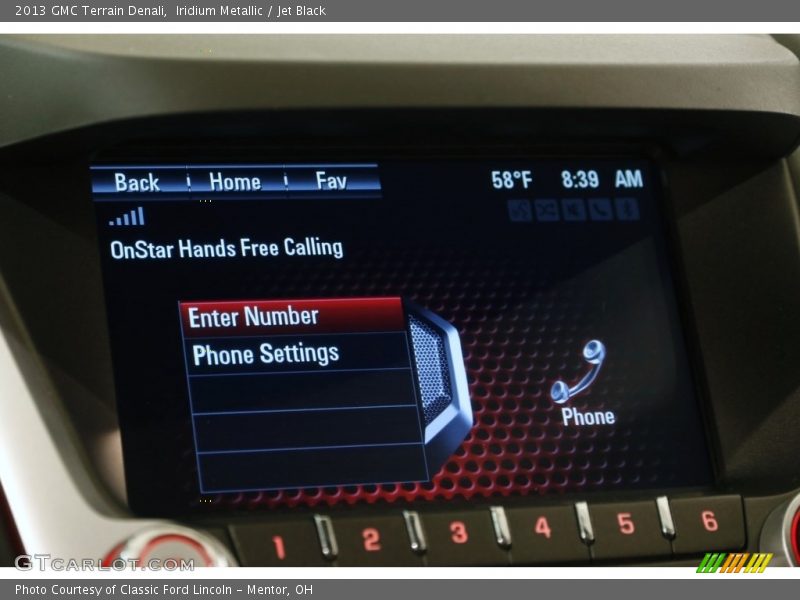 Iridium Metallic / Jet Black 2013 GMC Terrain Denali