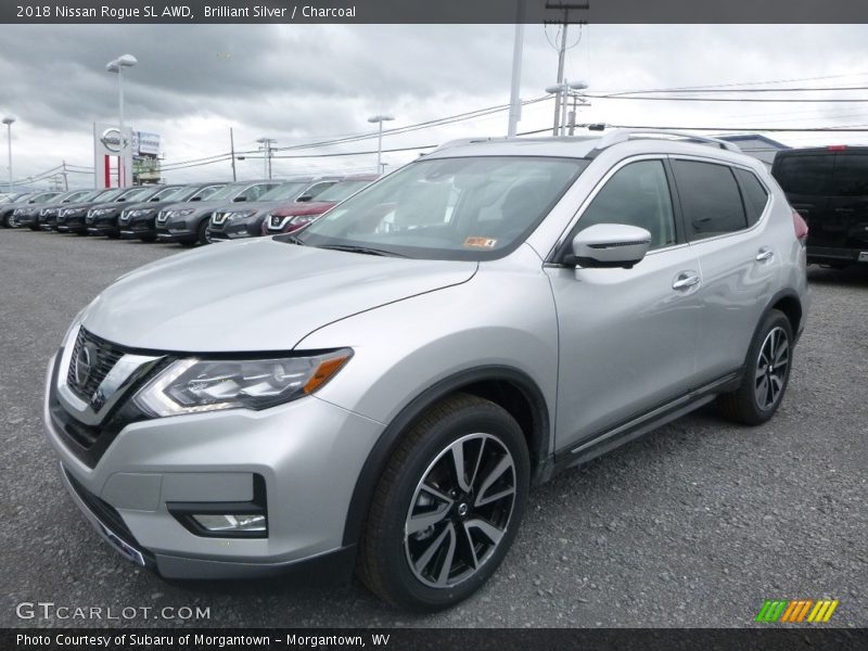 Front 3/4 View of 2018 Rogue SL AWD
