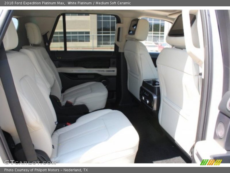 White Platinum / Medium Soft Ceramic 2018 Ford Expedition Platinum Max