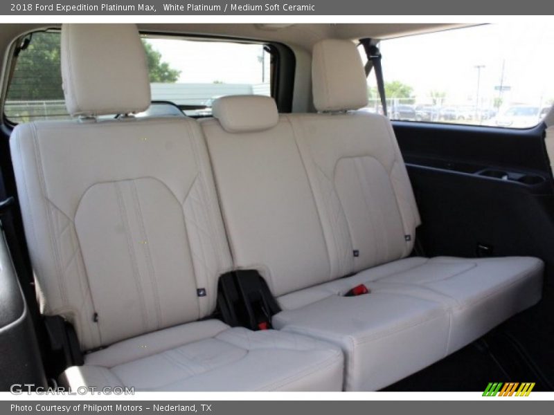 White Platinum / Medium Soft Ceramic 2018 Ford Expedition Platinum Max