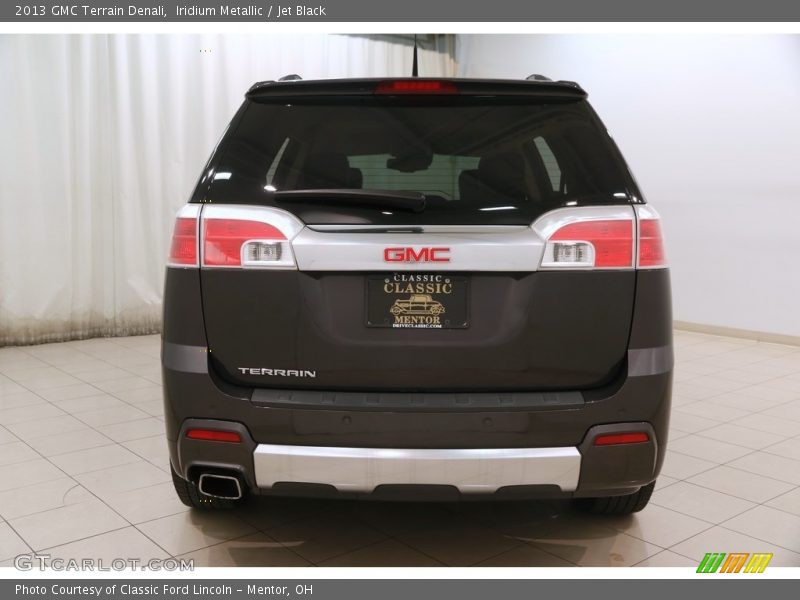 Iridium Metallic / Jet Black 2013 GMC Terrain Denali