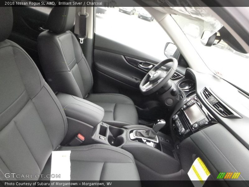 Brilliant Silver / Charcoal 2018 Nissan Rogue SL AWD