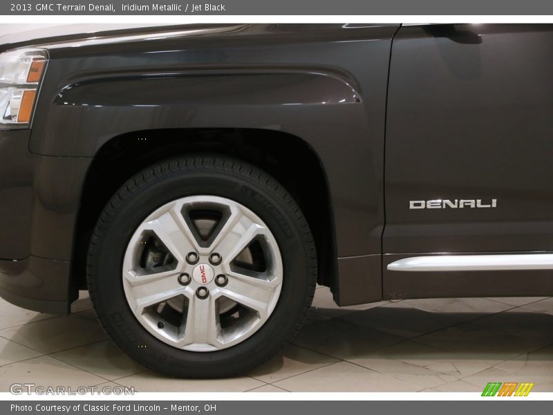 Iridium Metallic / Jet Black 2013 GMC Terrain Denali
