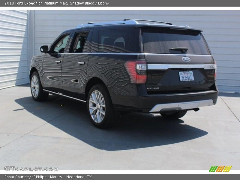 Shadow Black / Ebony 2018 Ford Expedition Platinum Max