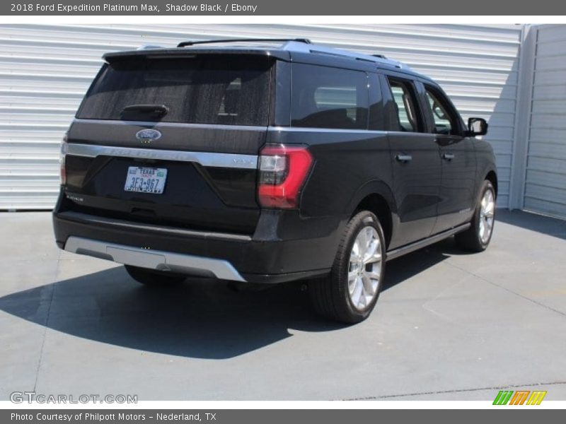 Shadow Black / Ebony 2018 Ford Expedition Platinum Max