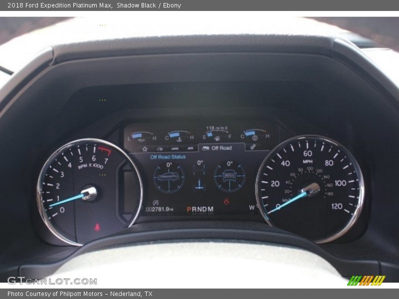  2018 Expedition Platinum Max Platinum Max Gauges