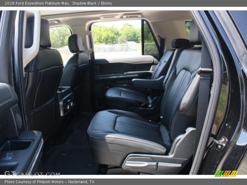 Rear Seat of 2018 Expedition Platinum Max