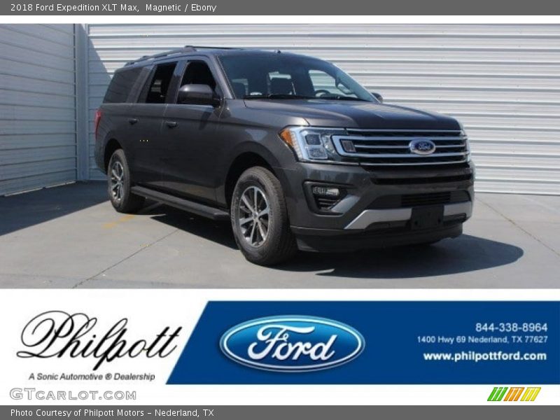 Magnetic / Ebony 2018 Ford Expedition XLT Max