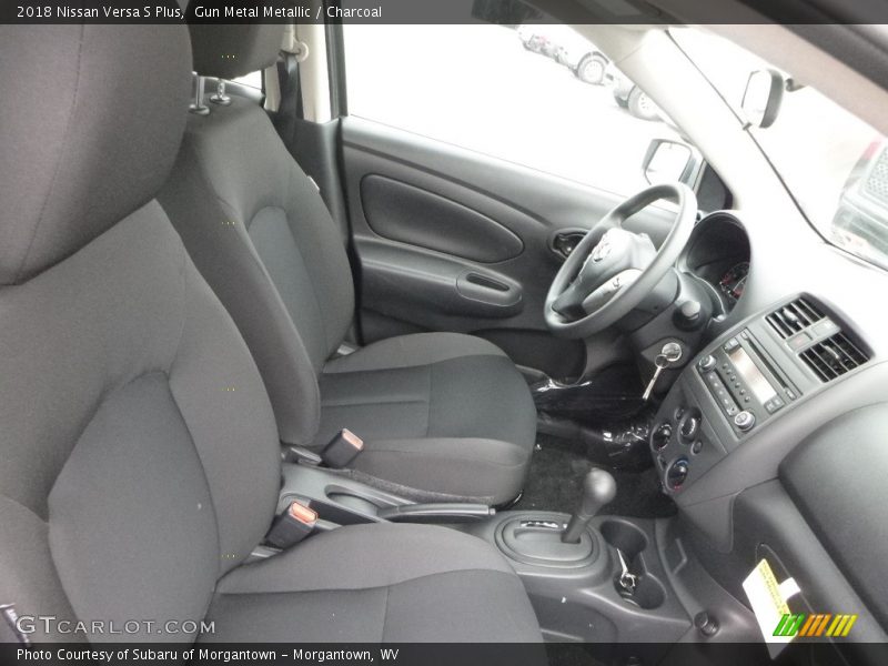 Gun Metal Metallic / Charcoal 2018 Nissan Versa S Plus