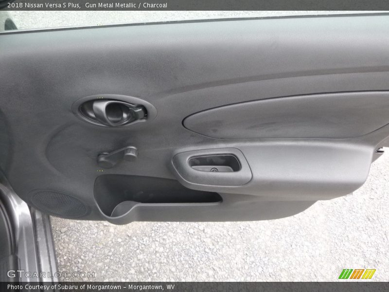 Gun Metal Metallic / Charcoal 2018 Nissan Versa S Plus