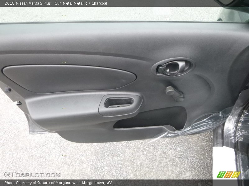 Gun Metal Metallic / Charcoal 2018 Nissan Versa S Plus