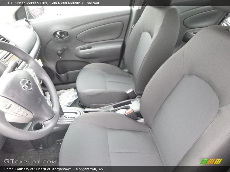 Gun Metal Metallic / Charcoal 2018 Nissan Versa S Plus