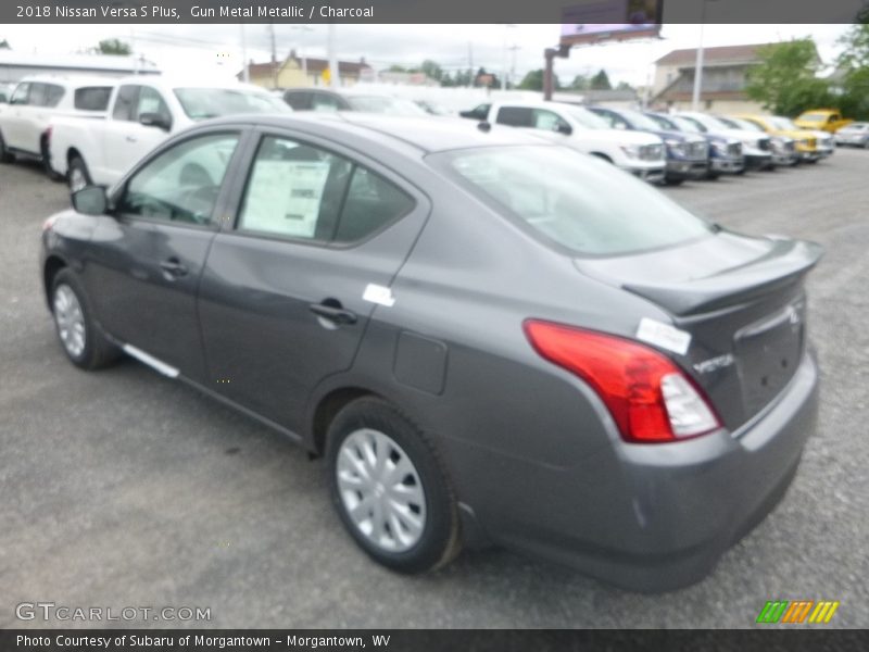 Gun Metal Metallic / Charcoal 2018 Nissan Versa S Plus