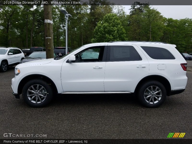 White Knuckle / Black 2018 Dodge Durango SXT AWD