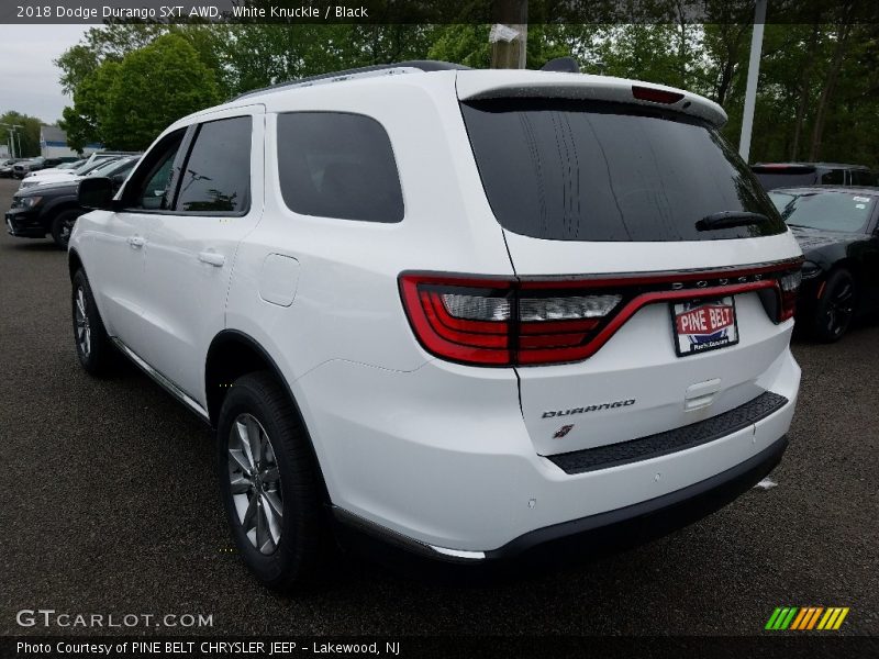 White Knuckle / Black 2018 Dodge Durango SXT AWD
