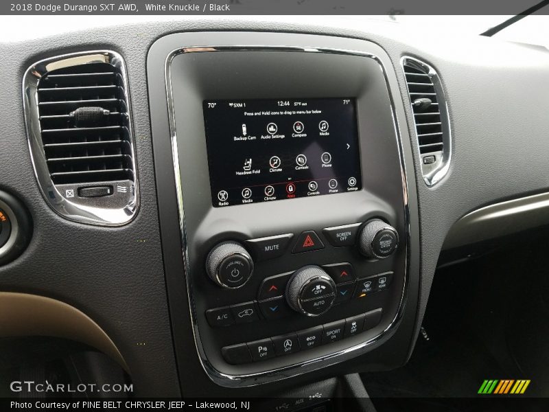 White Knuckle / Black 2018 Dodge Durango SXT AWD