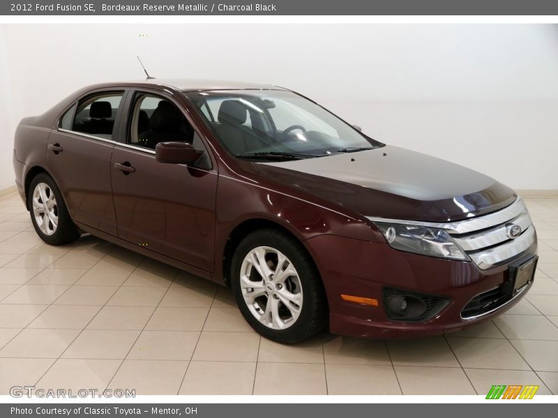 Bordeaux Reserve Metallic / Charcoal Black 2012 Ford Fusion SE