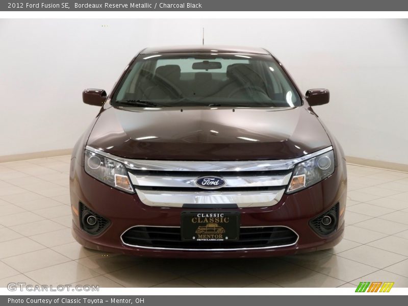 Bordeaux Reserve Metallic / Charcoal Black 2012 Ford Fusion SE