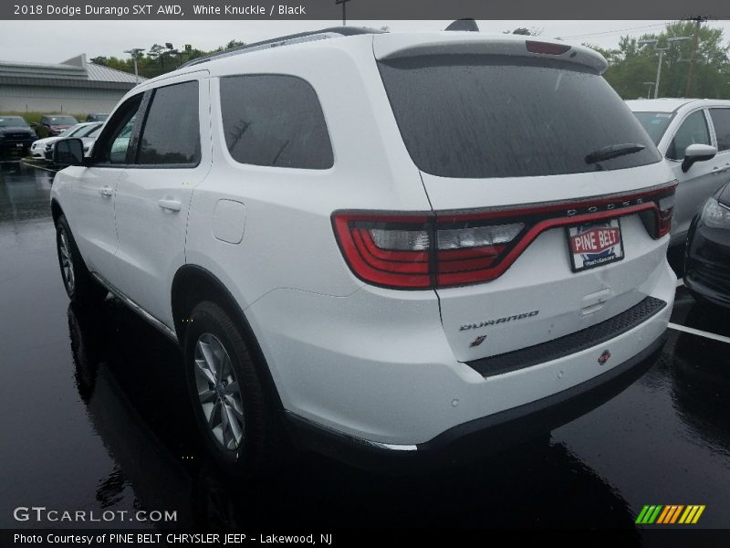 White Knuckle / Black 2018 Dodge Durango SXT AWD