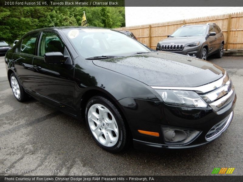 Tuxedo Black Metallic / Charcoal Black 2010 Ford Fusion SE V6
