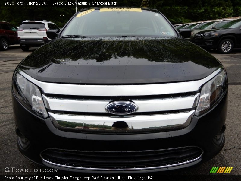 Tuxedo Black Metallic / Charcoal Black 2010 Ford Fusion SE V6