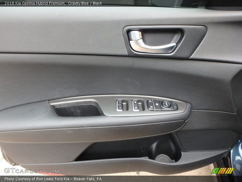 Door Panel of 2018 Optima Hybrid Premium