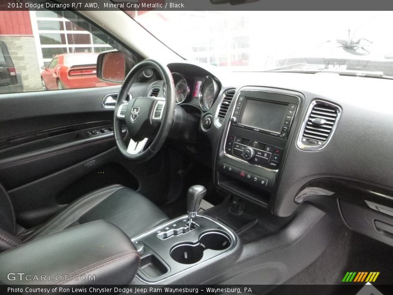 Mineral Gray Metallic / Black 2012 Dodge Durango R/T AWD