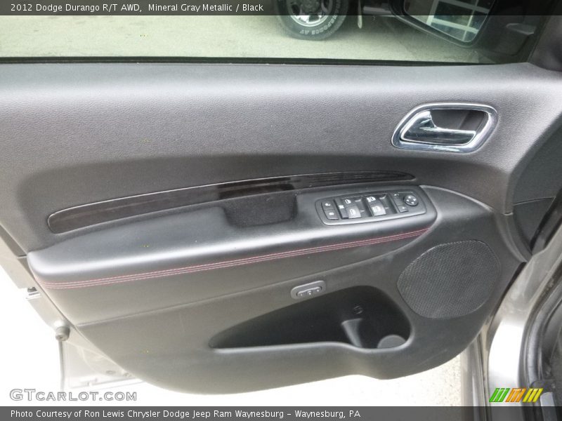 Mineral Gray Metallic / Black 2012 Dodge Durango R/T AWD