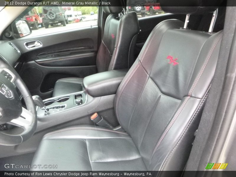 Mineral Gray Metallic / Black 2012 Dodge Durango R/T AWD