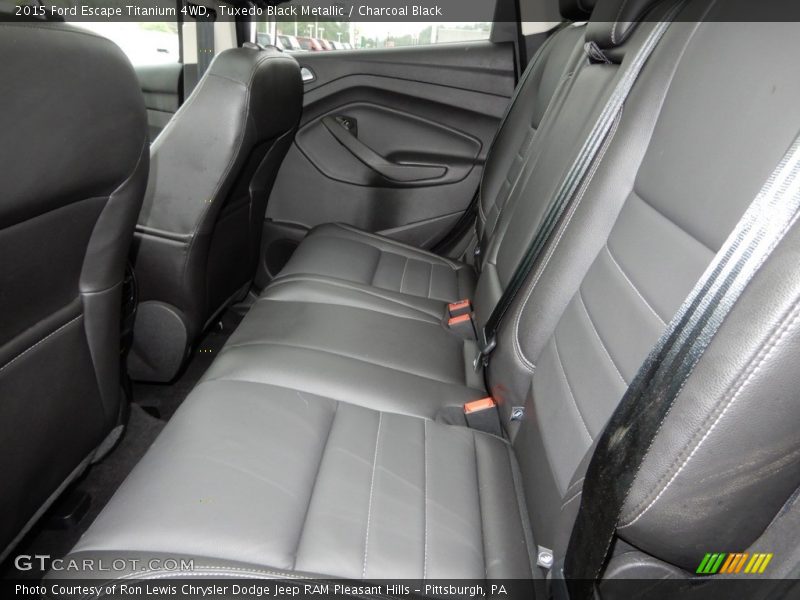 Tuxedo Black Metallic / Charcoal Black 2015 Ford Escape Titanium 4WD
