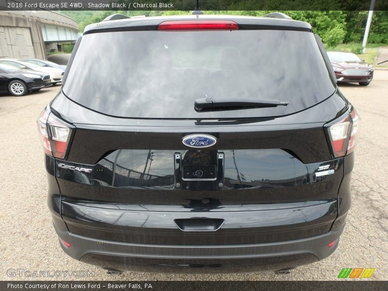 Shadow Black / Charcoal Black 2018 Ford Escape SE 4WD