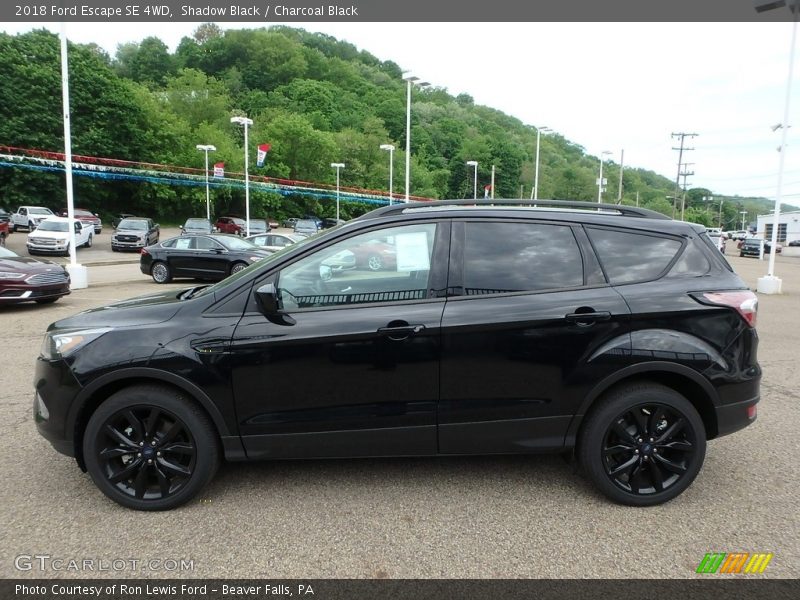 Shadow Black / Charcoal Black 2018 Ford Escape SE 4WD